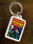 Creature Feature keyring - sure to be a bargain at £1 a shot!